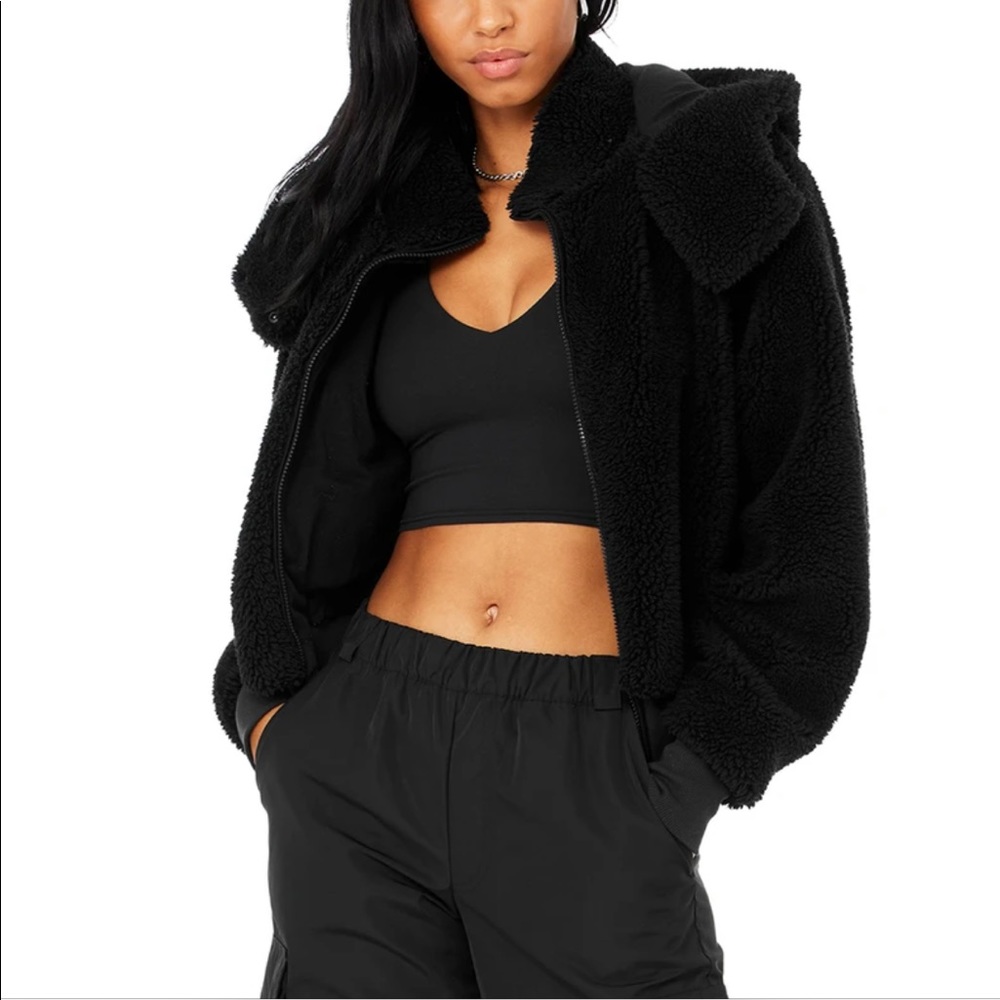 ALO FOXY FLEECE JACKET